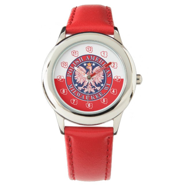 Milwaukee Wisconsin Polish Watch (Front)