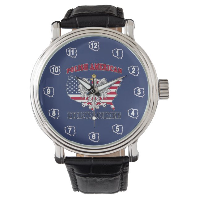 Milwaukee Wisconsin Polish Watch (Front)