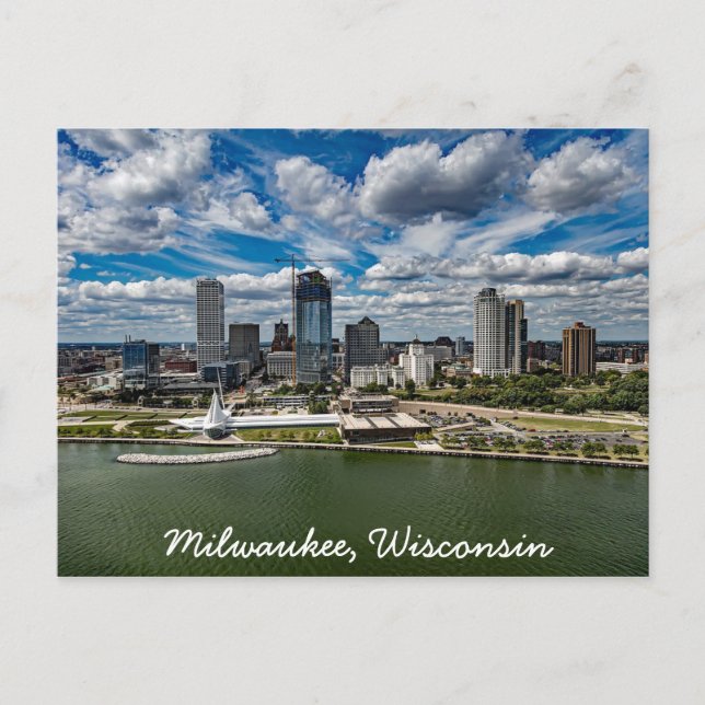 Milwaukee, Wisconsin Postcard (Front)