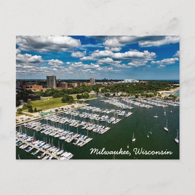 Milwaukee, Wisconsin Postcard (Front)