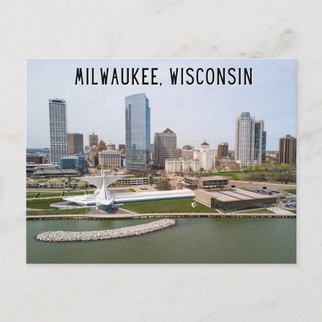 Milwaukee, Wisconsin Postcard (Front)