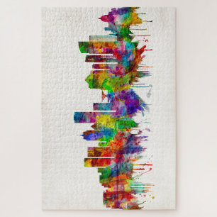 Milwaukee Wisconsin skyline Jigsaw Puzzle