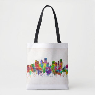 Milwaukee Wisconsin skyline Tote Bag