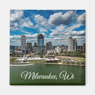Milwaukee, Wisconsin Souvenir Keepsake Magnet