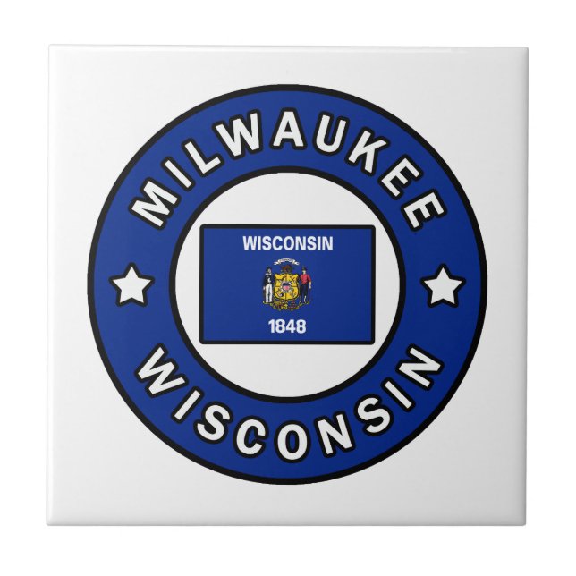 Milwaukee Wisconsin Tile (Front)