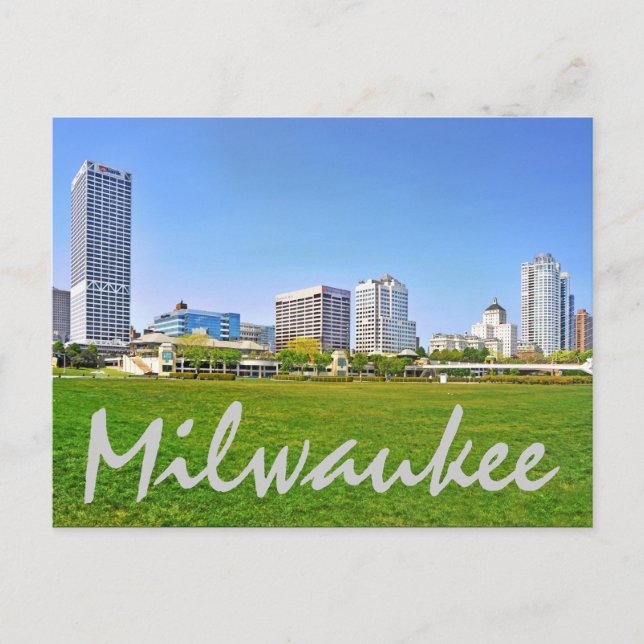 Milwaukee, Wisconsin, U.S.A. Postcard (Front)