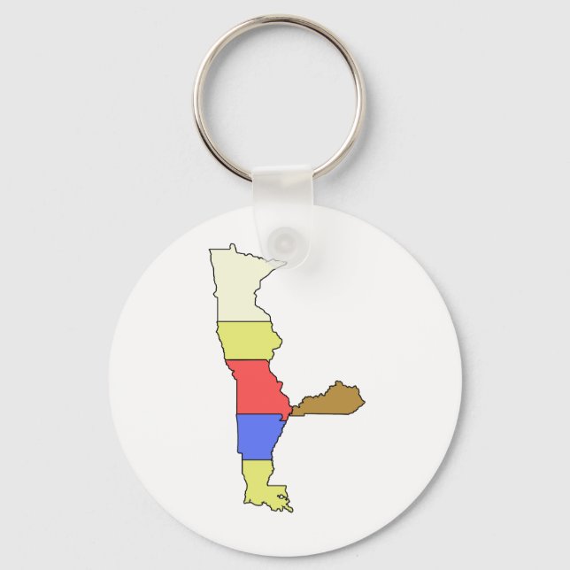 MIMAL the Elf, The Five State Chef Key Ring (Front)