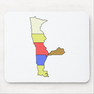 MIMAL the Elf, The Five State Chef Mouse Mat