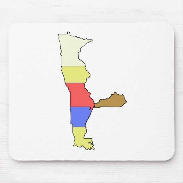 MIMAL the Elf, The Five State Chef Mouse Mat (Front)