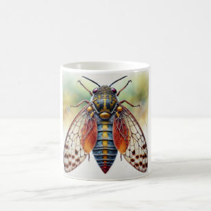 Mimapomecyna insect 120924IREF245 - Watercolor Coffee Mug