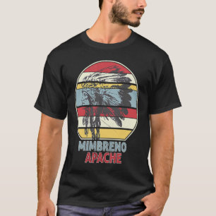 MIMBRENO APACHE Tribe Native Mexican Indian Retro T-Shirt