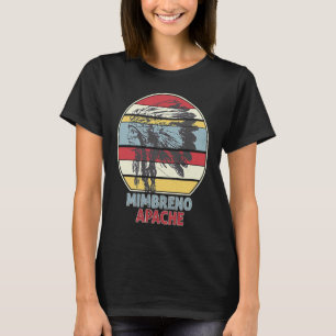 MIMBRENO APACHE Tribe Native Mexican Indian Retro T-Shirt