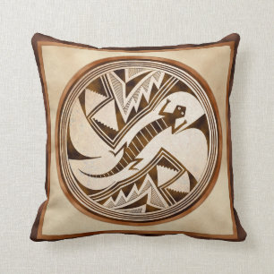 Mimbres Lizard Cushion