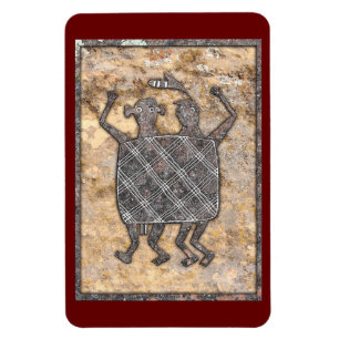 Mimbres Pottery Design "The Wedding Blanket" Magnet