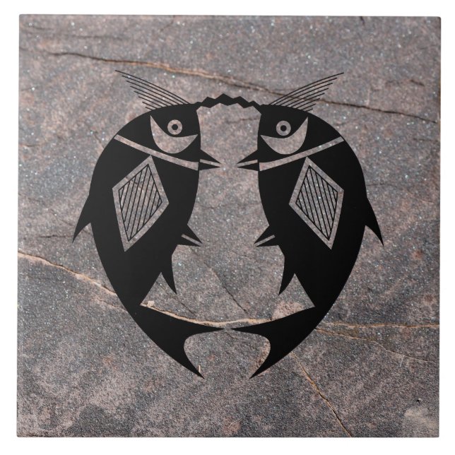 mimbres Pottery Design Tile (Front)