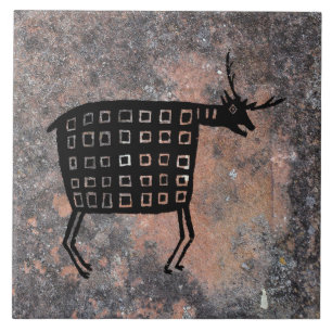 mimbres Pottery Design Tile