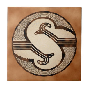 Mimbres Rams Tile