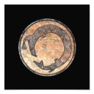 Mimbres Water Serpent Talking Canyons, New Mexico Photo Print