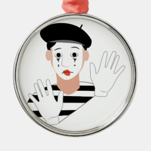 Mime Metal Tree Decoration