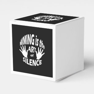Mime Pantomime Art of Silence Favour Box