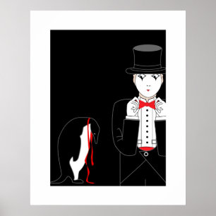 Mime Penguin poster