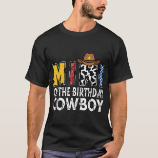 Mimi 1St Birthday Cowboy Western  T-Shirt