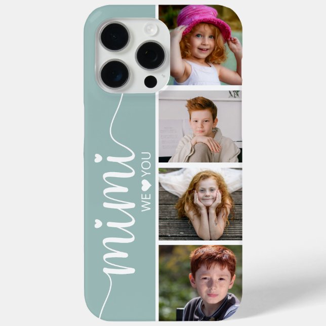 Mimi 4 Photo Case-Mate iPhone Case (Back)