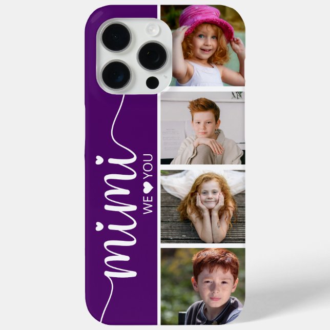 Mimi 4 Photo Case-Mate iPhone Case (Back)