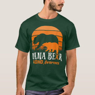 Mimi Bear ADHD Mum National ADHD Awareness Day Ora T-Shirt