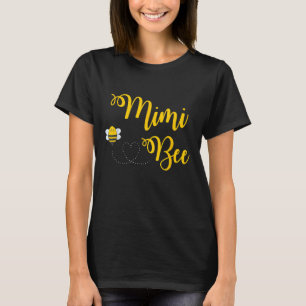 Mimi Bee T-Shirt Cute Mummy To Bee Mothers Day