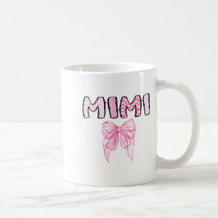 Mimi Birthday Girl Matching Coquette Nk Bow  Coffee Mug