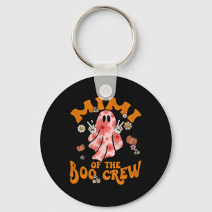 Mimi Boo Crew Groovy Matching Family Halloween Men Key Ring