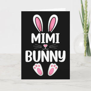 Mimi Bunny Matching Family Mimi Easter Day Card