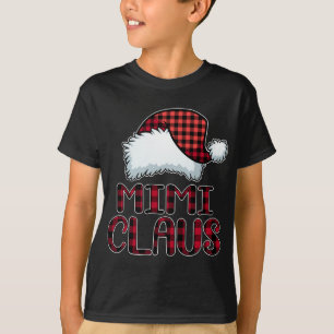 Mimi Claus Funny Christmas Pajama Family Matching T-Shirt
