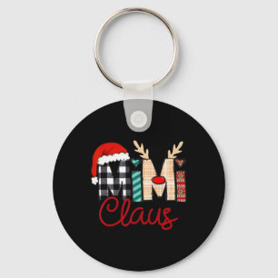 Mimi Claus Reindeer Christmas Key Ring
