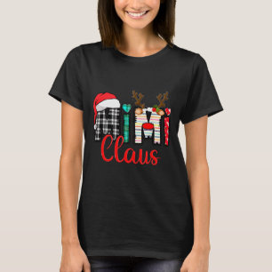 Mimi Claus Reindeer Christmas  T-Shirt