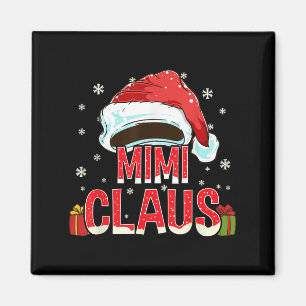 Mimi Claus Shirt Group Matching Family Christmas  Magnet