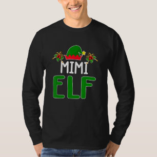 Mimi Elf Matching Family Christmas Costume Pyjamas T-Shirt