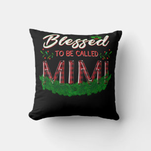 Mimi Gift   Blessed To Be Called Mimi Lover Cushion