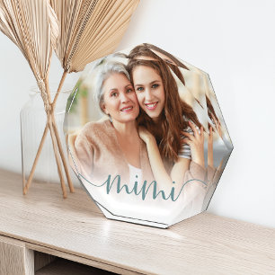 Mimi Grandma Script Overlay Photo Block