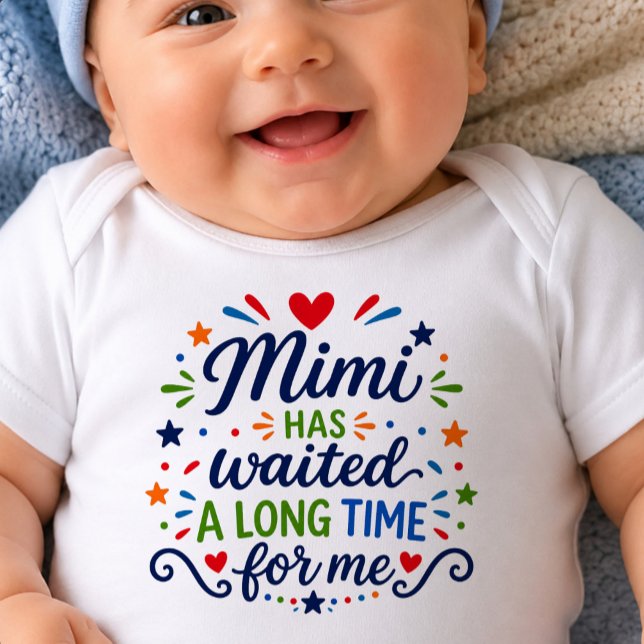 Mimi Has Waited Long Time Baby Bodysuit (Creator Uploaded)