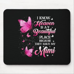 Mimi Is My Guardian Angel In Heaven Memorial Day Mouse Mat