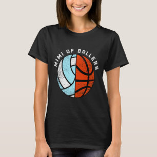 Mimi of ballers funny volleyball basketball mimi p T-Shirt