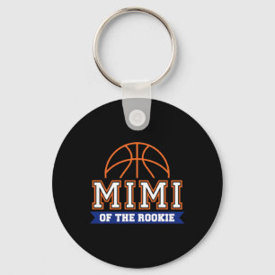 Mimi Of Rookie 1st Birthday Sketll Theme Matching  Key Ring
