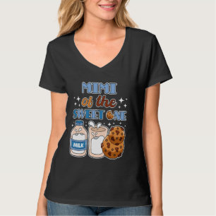 Mimi of Sweet One Cookies and Milk 1st Birthday Pa T-Shirt