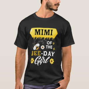 Mimi Of The Bee Birthday Girl Family Matching Hive T-Shirt