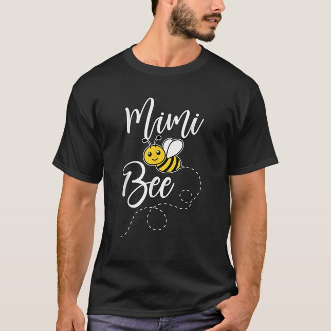 Mimi Of The Bee Day Girl Hive Family Matching Birt T-Shirt (Front)