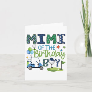 Mimi Of The Birthday Boy Hole In One Golf Sport Card