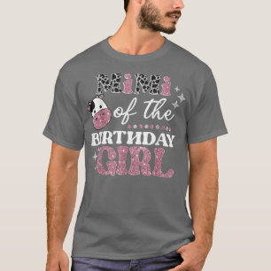 Mimi Of The Birthday For Girl Cow Farm Birthday Co T-Shirt