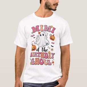 Mimi Of The Birthday Ghoul Halloween Bday Boys Gir T-Shirt